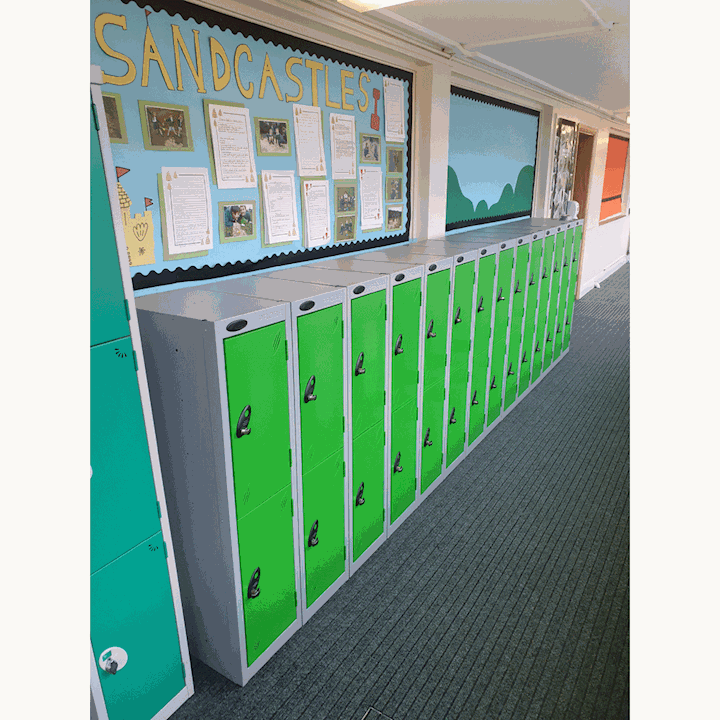 Locker Installation at St Elanor's Primary School