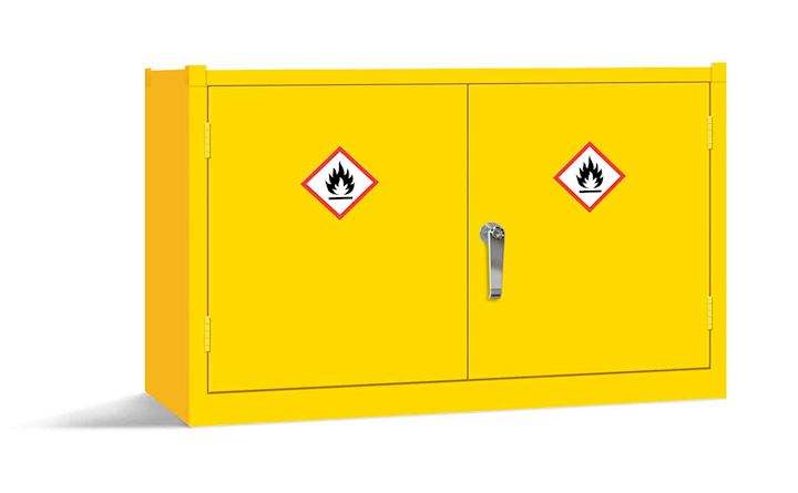 Yellow 20 Ltr Stackable Cabinet 610H x 915W x 457D by Elite