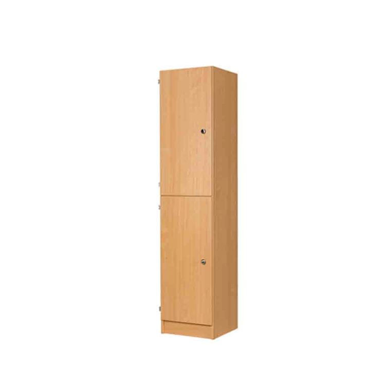 Two Door MDF Laminate Wooden Locker 1800H