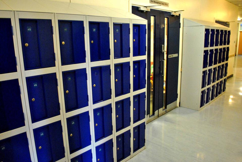 Stronghold Heavy Duty Lockers at Bishops Blue Coat High School