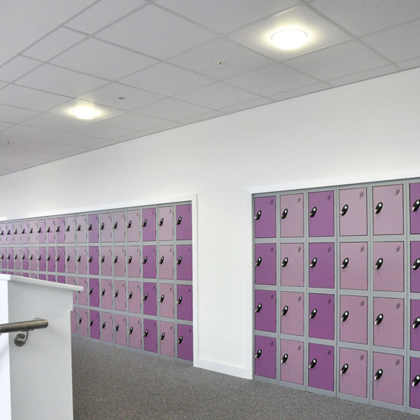Purple Lockers by Probe