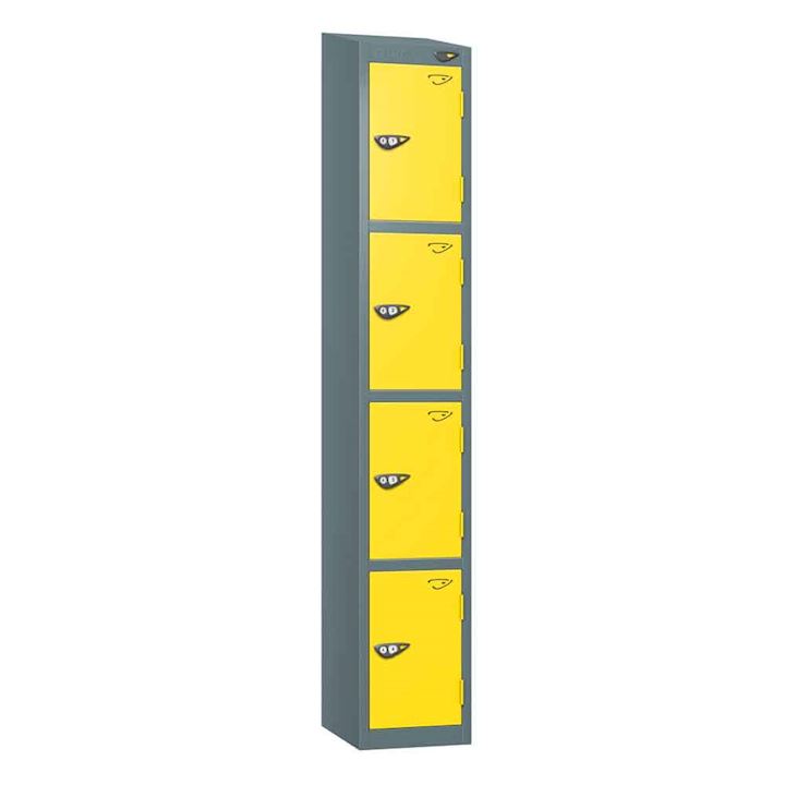 Pure 4-Door Metal Sloping Top Locker - Tall