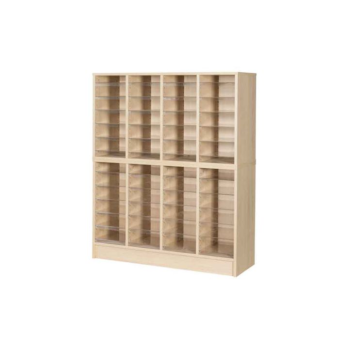 Wooden Pigeonhole Unit 48 Compartments 1320H x 1094W x 375D